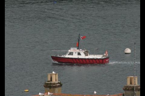 The 9-metre MSB 'James Caird' was built by Halmatic in 1986 to be carried on board the Royal Navy's Antarctic Survey vesselsThe 9-metre MSB 'James Caird' was built by Halmatic in 1986 to be carried on board the Royal Navy's Antarctic Survey vessels
